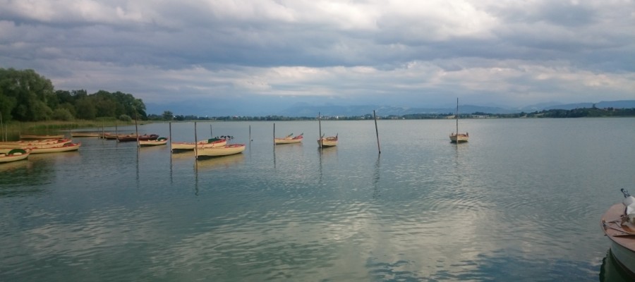 Ruderboote am Pfäffikersee Pfäffikersee